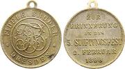 Sachsen-Dresden, Stadt versilberte Bronzemedaille -