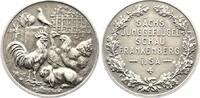 Sachsen-Frankenberg, Stadt Versilberte Bronzemedaille -