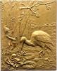 Kunstmedaillen Einseitige Bronzeplakette Pawlik, Franz Xaver -