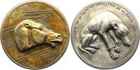 Kunstmedaillen Versilberte Bronzemedaille Birr, Jacques -