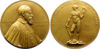 Medicina in nummis Bronzemedaille Neisser, Albert *1855 Schweidnitz, +1916 Breslau, schlesischer Dermatologe, Bakteriologe, Entdecker der Gonorrhoe. -