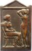 Münchener Medailleure Einseitige Bronzegussplakette Wysocki, Jan -
