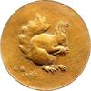 Kunstmedaillen Einseitige Bronzegussmedaille Bergmann, Gertrude -