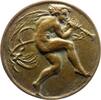 Kunstmedaillen Einseitige Bronzegussmedaille Eberle, Ludwig -