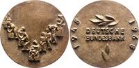 Bankwesen Bronzegussmedaille Allgemein -