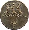 Kunstmedaillen Einseitige Bronzegussmedaille Kallenbach, Otto -