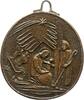 Münchener Medailleure Einseitige unregelmäßig hochovale Bronzehohlgussme Gies, Ludwig -