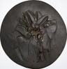 Münchener Medailleure Großes einseitiges unrundes Bronzegussmedaillon Gies, Ludwig -