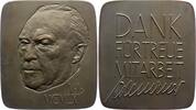 Personenmedaillen Adenauer, Dr. Konrad +1876 Köln, +1967, Erster Kanzler der BRD. -