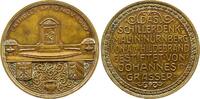 Bronzemedaille 1909 Nürnberg-Stadt  Kl. Flecken, mehrere Randfehler, sonst vorzüglich