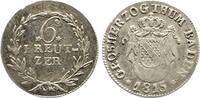 Baden-Durlach 6 Kreuzer Carl Ludwig Friedrich 1811-1818. -