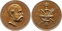 Bronzemedaille 1902 Sachsen-Albertinische Linie Albert 1873-1902. Vorzüglich +