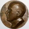 Medicina in nummis Einseitige Bronzegussmedaille Romberg, Ernst von *1865 Berlin, +1933 München, deutscher Internist, Geheimer Medizinalrat. -
