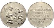 Recklinghausen, Stadt Silbermedaille 1931 Winz. Randfehler, sehr schön + 45,00 EUR  Excl. 9,90 EUR Verzending