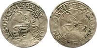 Sachsen-Kurfürstentum Zinsgroschen Johann der Beständige und Georg 1525-1530. -