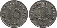 Alliierte Besetzung 10 Pfennig 1948 F Vorzüglich 18,00 EUR  Excl. 9,90 EUR Verzending