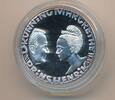 Dänemark 200 kr Margrethe II and Prince Henrik's silverwedding, -