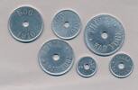 Greenland Thule, Kap York, complete set contains from 5 øre - 10 kroner, 6 coins, -