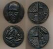 Finland 1982 Kauko Räsänen, Mika Tiivola, memorial medal, Föreningsbanke... 135,00 EUR  Excl. 7,00 EUR Verzending