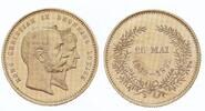 Denmark No value goldcoin without value indication, Christian IX, Sieg 2, -