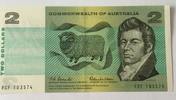 Australia 2 Dollars Coombs - Wilson. First Signature. -