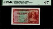 Spain 10 Pesetas 1935 No letter. The best know! PMG 67 EPQ 105,00 EUR75,00 EUR  Excl. 15,00 EUR Verzending