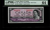 Canada 10 Dollars Devil’s Face. Very scarce. -