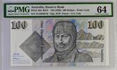 Australia 100 Dollars 1992 Last Prefix and Signature. PMG 64 375,00 EUR280,00 EUR  Excl. 15,00 EUR Verzending