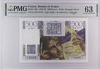 France 500 Francs 1952 Chateaubriand. Very nice note. PMG 63 505,00 EUR  Excl. 20,00 EUR Verzending