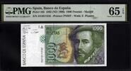 Spain 1000 Pesetas 1992 PMG 65 EPQ 45,00 EUR  Excl. 15,00 EUR Verzending