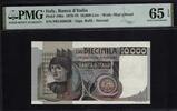 Italy 10000 Lire 1978 PMG 65 EPQ 95,00 EUR  Excl. 15,00 EUR Verzending