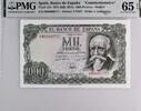 Spain 100 Pesetas 1971 Fancy number. PMG 65 EPQ 58,00 EUR  Excl. 15,00 EUR Verzending