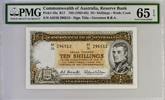 Australia 10 Shillings Pick 33a. -