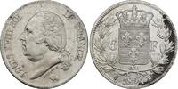 France 5 Francs Louis XVIII -