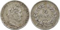 France 1/4 de franc Louis Philippe 1844 Lille ND SS 25,00 EUR  Excl. 10,00 EUR Verzending