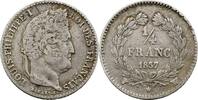 France 1/4 de franc Louis Philippe 1837 Lille -
