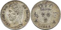 France 1/4 de franc Charles X -