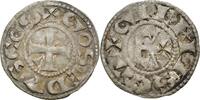 France Hervé III Denier Gien ND SS 40,00 EUR  Excl. 10,00 EUR Verzending