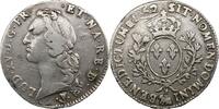 France Ecu Louis XV au bandeau -