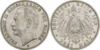 Allemagne Baden 3 Mark Friedrich II -