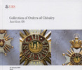 AUCTION CATALOGUES - UBS 68 (2007) - COLLECTION OF ORDERS OF CHIVALRY -