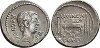 ANCIENT COINS - Denar RÖMISCHE REPUBLIK - Mzm. L. Livineius Regulus -
