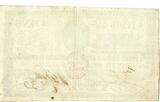 Paraguay 4 Pesos ND (1865) - stamped 1868 War of the Triple Alliance note red Stamp