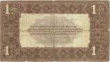 Netherlands 1 Gulden 1920 Zilverbon F