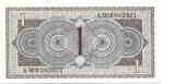 Netherlands 1 Gulden 1949 Juliana / Muntbiljet FDC
