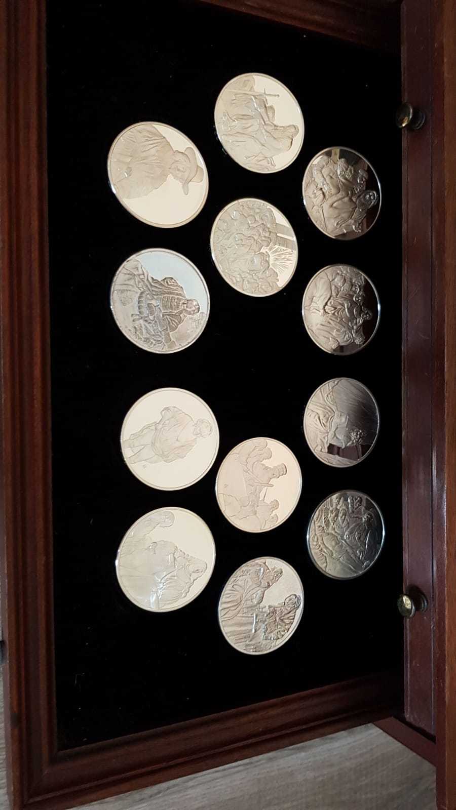 Franklin Mint フランスの銀貨 Erasme de Roterdam