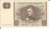 Sweden 5 Kronor Sweden 5 Kronor 1954 P#42a -