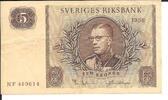 Sweden 5 Kronor Sweden 5 Kronor 1956 P#42c -