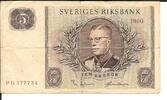 Sweden 5 Kronor Sweden 5 Kronor 1960 P#42e -