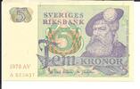 Sweden 5 Kronor Sweden 5 Kronor 1978 P#51d -